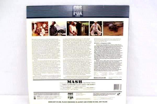 MASH A Superstar Is Born Laser Video Disc CBS Fox Stereo Extended Play 1969