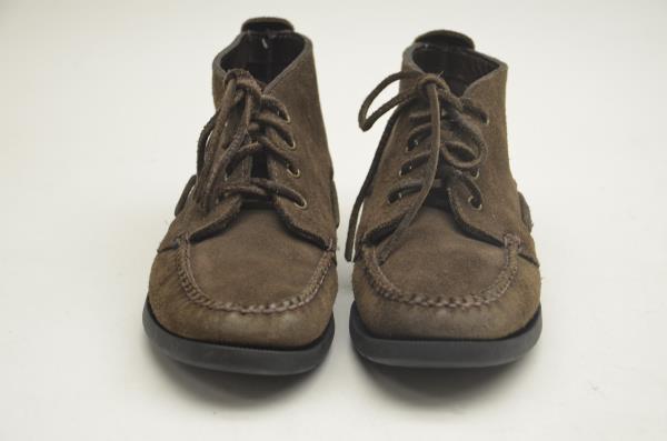 BROOKS BROTHERS Womens Leather Lace Up Shoes Moccasins Brown Size 4 D