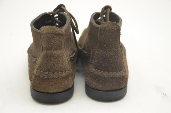 BROOKS BROTHERS Womens Leather Lace Up Shoes Moccasins Brown Size 4 D