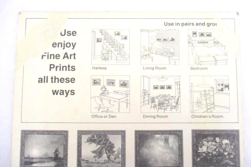 Vintage The Gleaner Fine Art Print Conoco Gasoline Customer Appreciation Premium