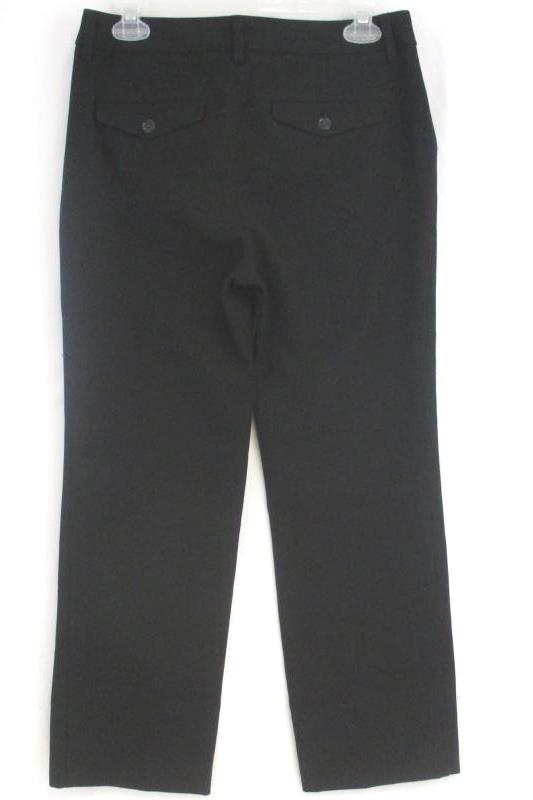 Eddie Bauer Women's Petite Slightly Curvy Fit Black Dress Pants Size 2P