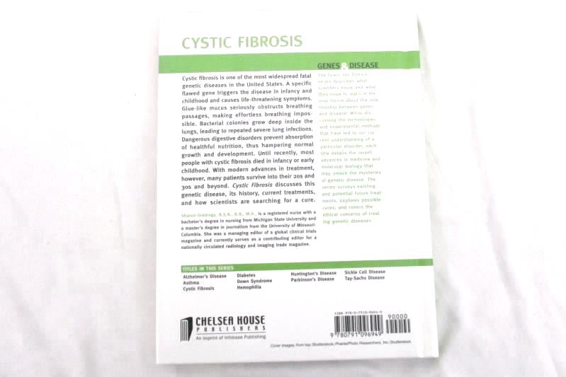 Genes & Disease Cystic Fibrosis by Sharon Gidding 2009 Hardcover