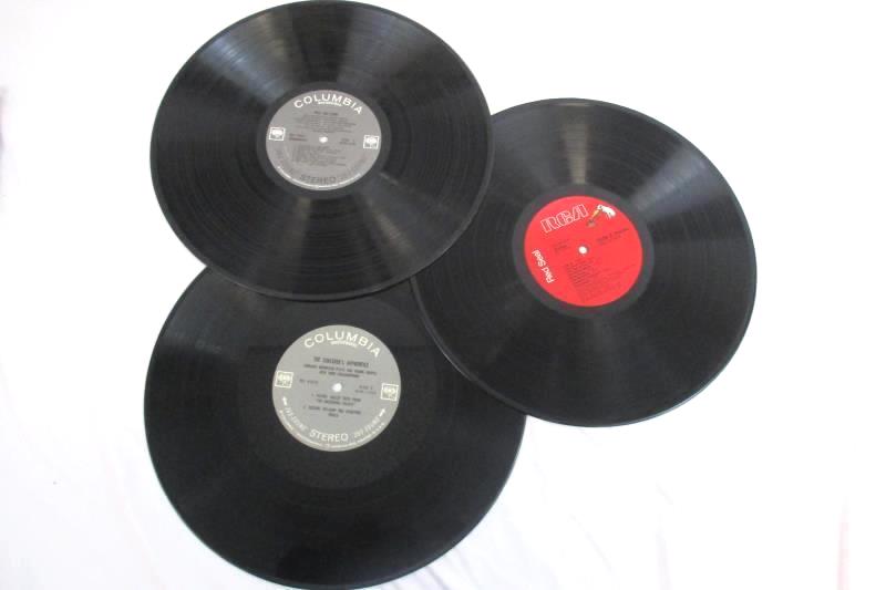 Lot of 5 Vinyl 33RPM Records Musical Soundtrack Brigadoon West Side Story Zorba