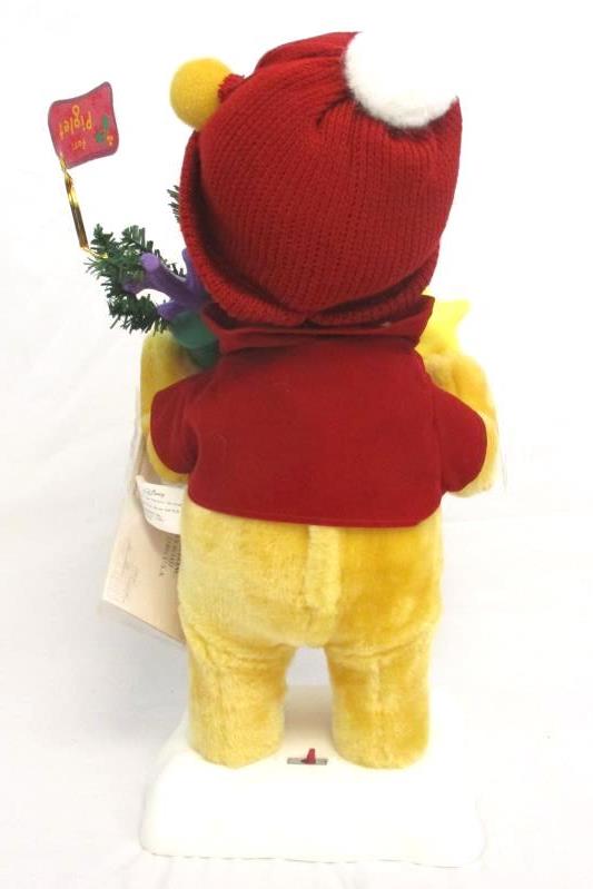 Telco Winnie The Pooh Motionettes Animated Christmas Figure Lights Moves 16 Inch