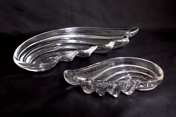 Fostoria Colony Large and Small Candy Dish Shell Set Of 2