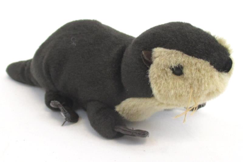 Folkmanis Mini River Otter Finger Puppet Pretend Play Plush Toy 9 Inch Plush