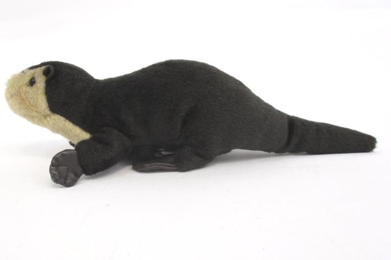 Folkmanis Mini River Otter Finger Puppet Pretend Play Plush Toy 9 Inch Plush