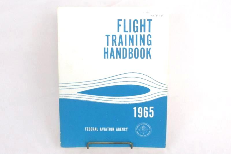 Vintage 1972 Flight Training Handbook Federal Aviation Agency Paperback