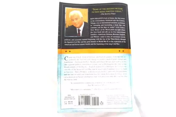 Ken Follett Winter of the World Paperback Novel Book 2 Century Trilogy 2012