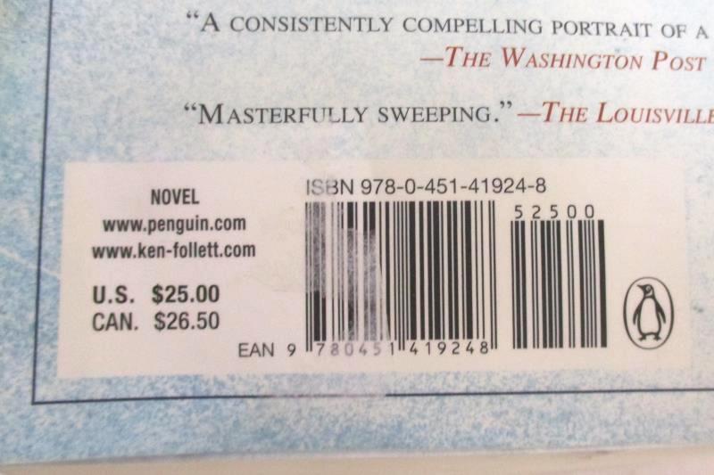 Ken Follett Winter of the World Paperback Novel Book 2 Century Trilogy 2012