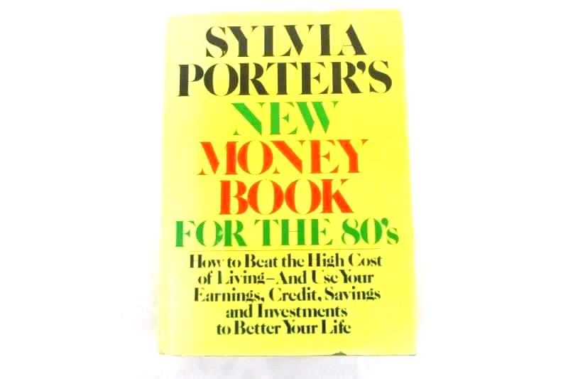 Vtg Sylvia Porter's New Money Book For The 80's Hardcover 1979 Doubleday