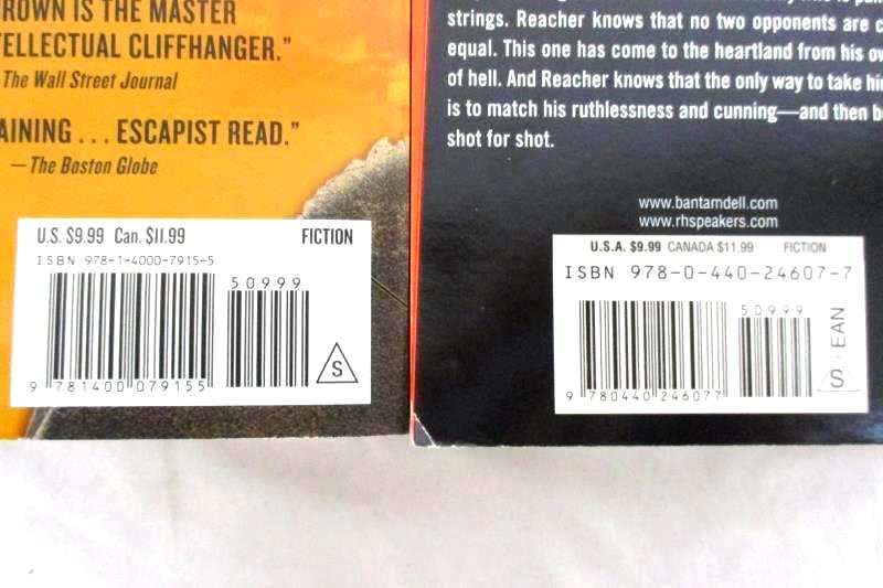Lot of 3 Thriller Paperback Novels Inferno Night Letter Jack Reacher One Shot