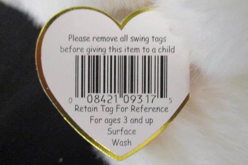 Ty Original Beanie Buddies 1998 Chilly The Polar Bear Retired With Tags