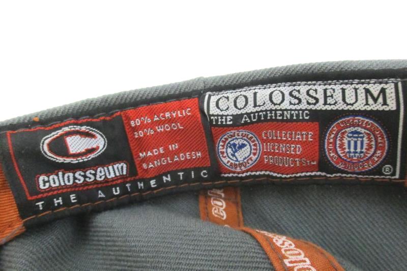 Colosseum Texas Longhorns Hat Acrylic Wool Easy Fasten Back Men's One Size