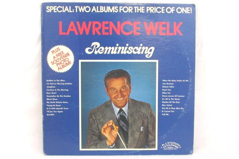 Lawrence Welk Reminiscing 12 Inch 33 RPM Two Album LP Record Set R 5001