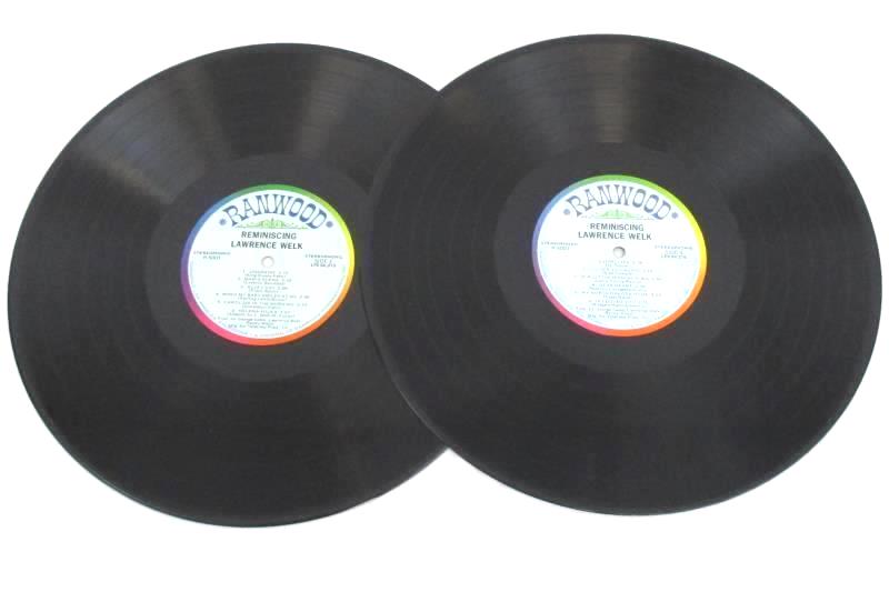 Lawrence Welk Reminiscing 12 Inch 33 RPM Two Album LP Record Set R 5001