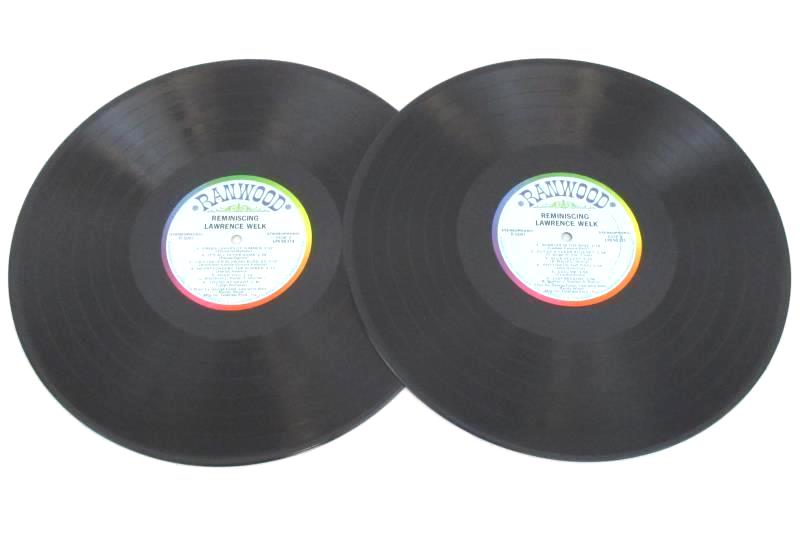 Lawrence Welk Reminiscing 12 Inch 33 RPM Two Album LP Record Set R 5001