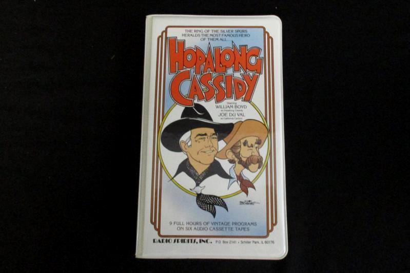 Hopalong Cassidy 6 Audio Cassette Tapes Vintage Programs William Boyd Joe Du Val