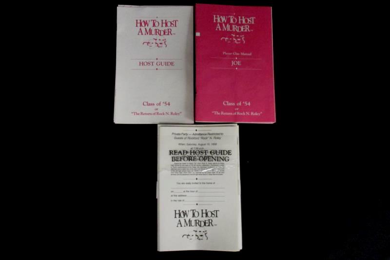 Intuitive Marketing How To Host A Murder Class Of 54 Adult Game 1987