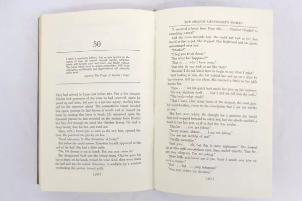 The French Lieutenant's Woman John Fowles 1969 First Edition HC Little Brown Co