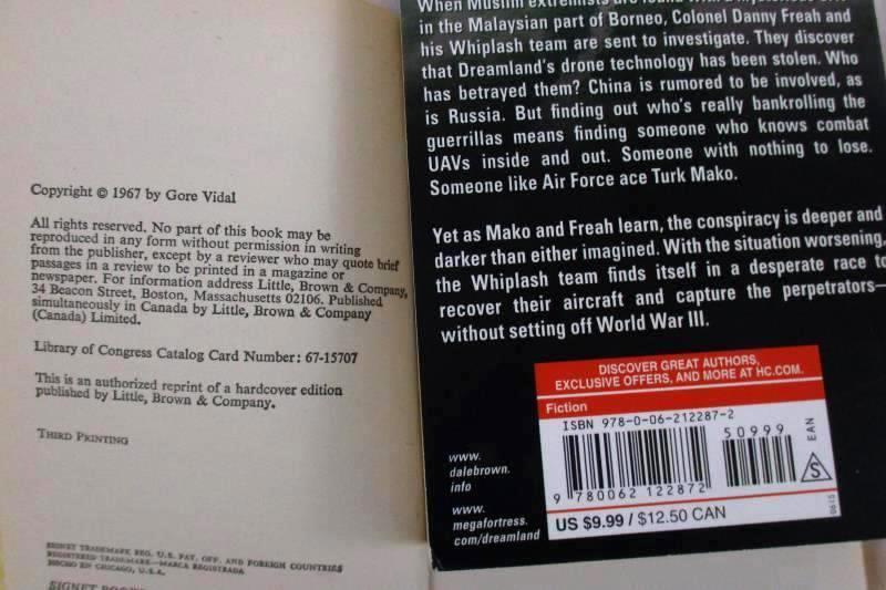 Lot of 5 Fiction Paperback Novels Shibumi Invisible Man Target Utopia Paradise