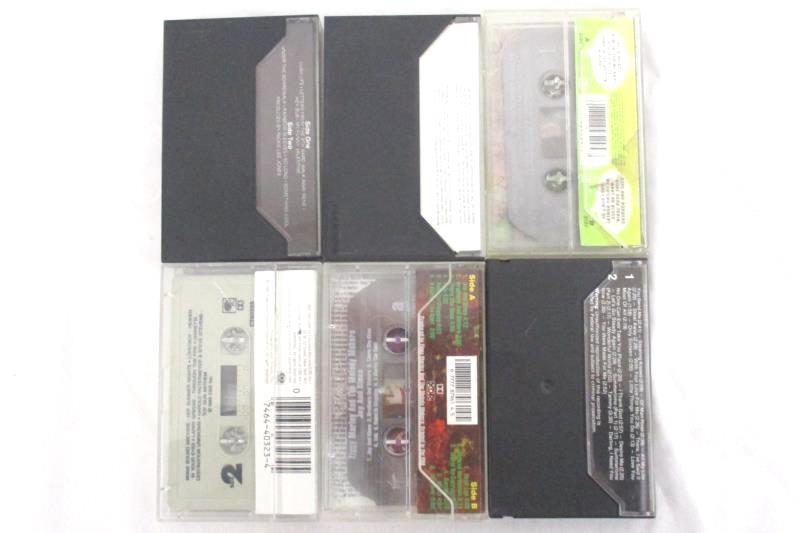Lot of 6 Miscellaneous Cassettes Sam Cooke Ziggy Marley Grupo Moncada George