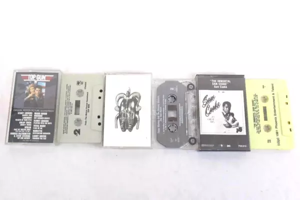 Lot of 6 Miscellaneous Cassettes Sam Cooke Ziggy Marley Grupo Moncada George