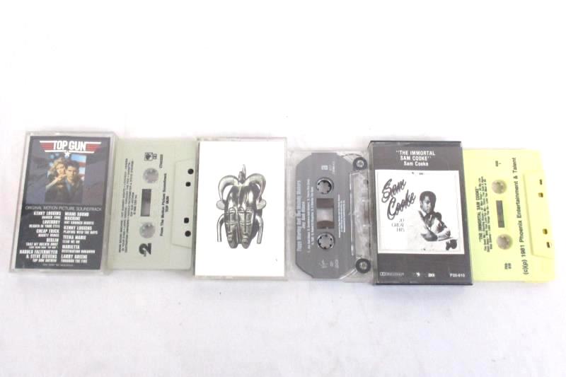 Lot of 6 Miscellaneous Cassettes Sam Cooke Ziggy Marley Grupo Moncada George