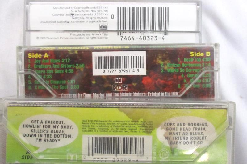 Lot of 6 Miscellaneous Cassettes Sam Cooke Ziggy Marley Grupo Moncada George