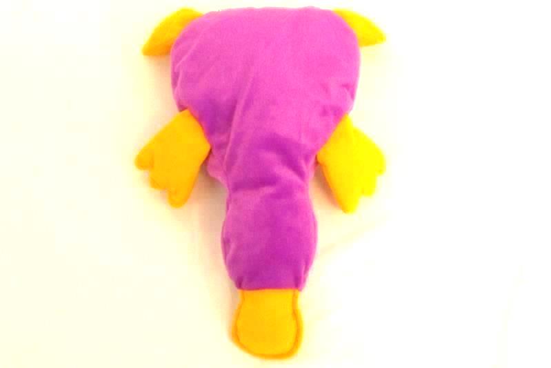 Ty Beanie Pillow Pal Paddles Platypus 1998 Original Purple Plush 16 Inch Tags