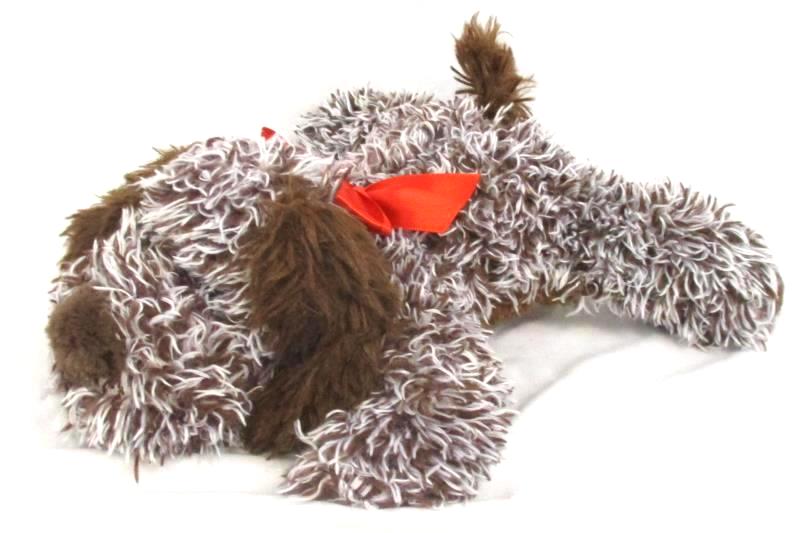 Lot of 2 Best Made Toys Plush Animals Bear and Puppy Dog Heathered Stuffed Toy