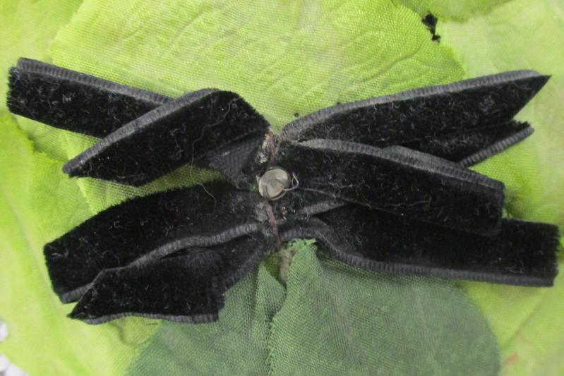 Vintage Women's Bird Cage Veil Headpiece Church Party Hat Green Leaf Design