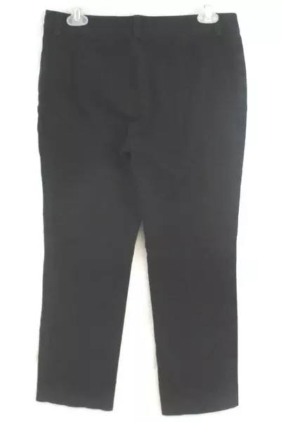 Ralph Lauren Womens Jeans Straight Leg Black Zipper Pockets Petite Size 6P