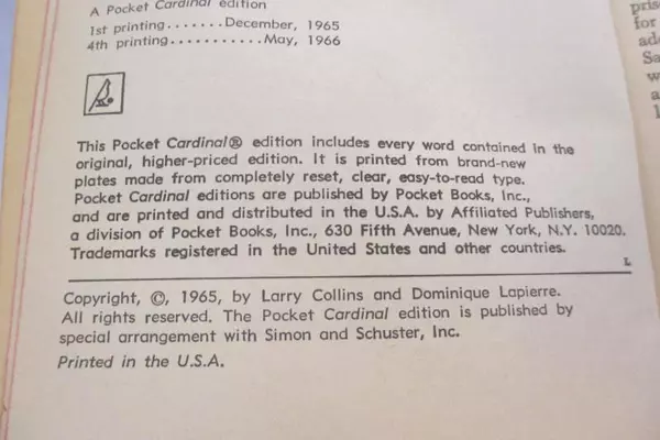 Is Paris Burning? by Henry Collins and Dominique Lapierre 1966 Paperback