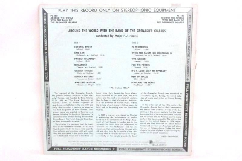 Around The World With The Grenadier Guards Vinyl LP Record PS-180
