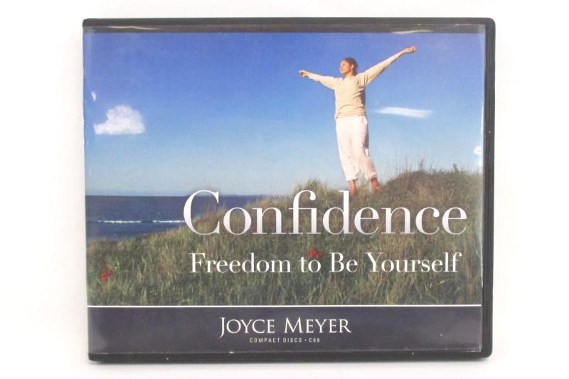 JOYCE MEYER Confidence Freedom To Be Yourself 4 CD Series