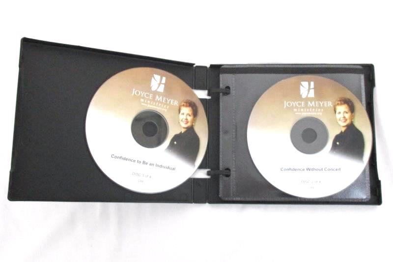 JOYCE MEYER Confidence Freedom To Be Yourself 4 CD Series