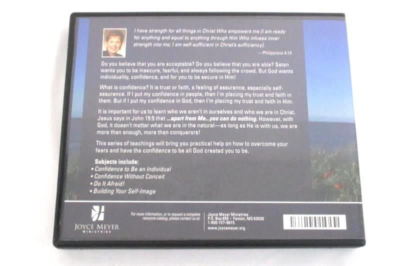 JOYCE MEYER Confidence Freedom To Be Yourself 4 CD Series