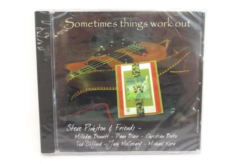 Sometimes Things Work Out By Steve Pinkston And Friends Sealed CD 2009