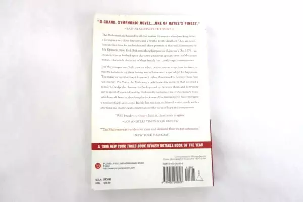 We Were the Mulvaneys Oprah's Book Club Joyce Carol Oates Paperback Plume Books