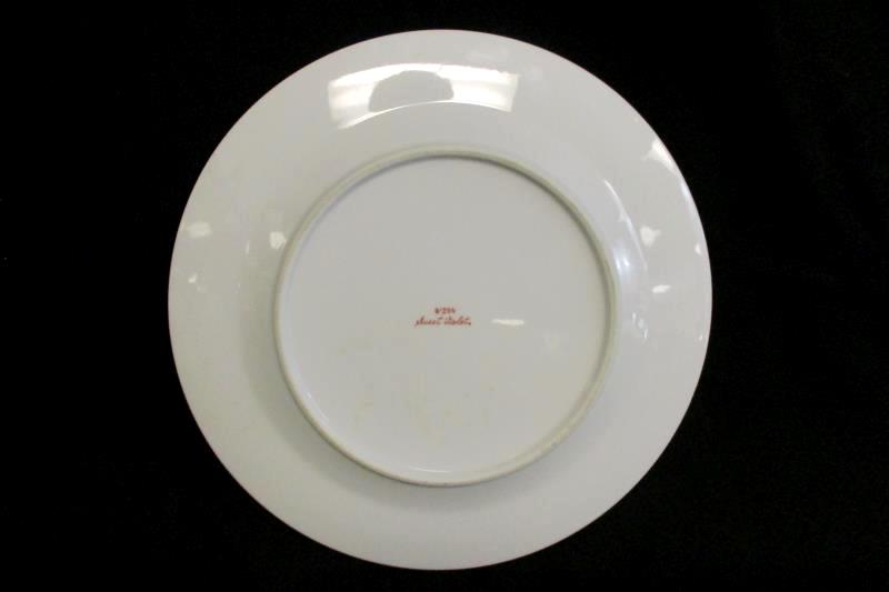 Sweet Violets China Dinner Plate 10.25 Inch Gold Rim 9/256