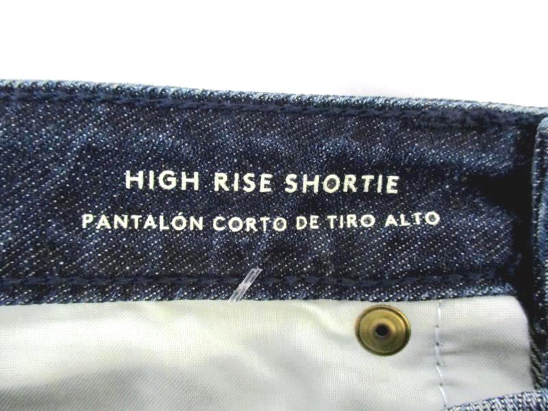 Universal Thread Jean Shorts Dark Blue Denim Cut Off Women's Sz 0 25R With Tag