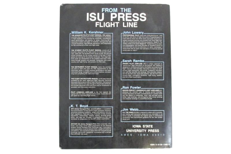 The Advanced Pilot's Flight Manual William K Kershner 1990 5th Edition ISU Press