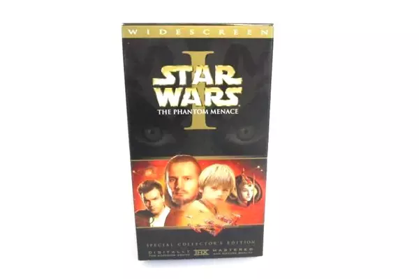 Star Wars The Phantom Menace Widescreen Collector's Edition VHS 2000 Box Set