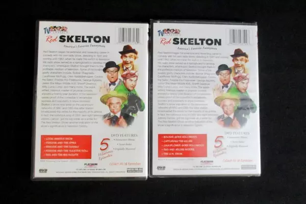 Lot of 2 Red Skelton TV Classics DVDs 2003 Volumes 3 and 4
