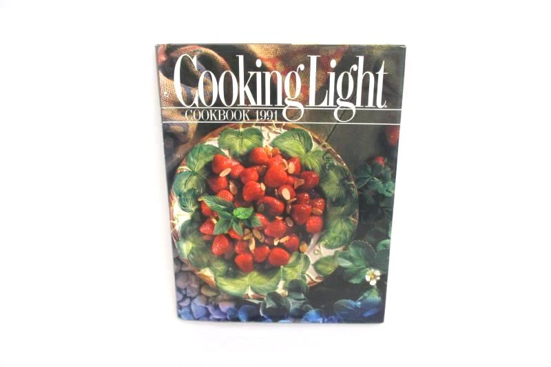 Cooking Light Cookbook 1991 Vintage Oxmoor House Hardcover Live Well Recipes