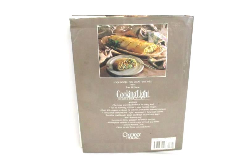Cooking Light Cookbook 1991 Vintage Oxmoor House Hardcover Live Well Recipes