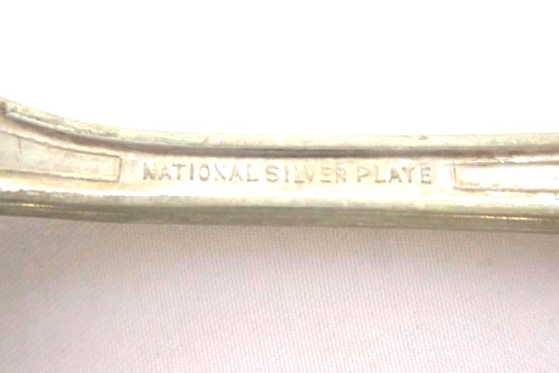 Vintage National Silver Company Silverplate Teaspoon NTS33