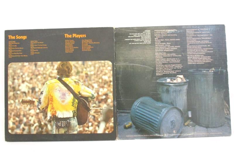 Lot of 2 John B Sebastian Vinyl LP Record Self Titled Welcome Back 1976