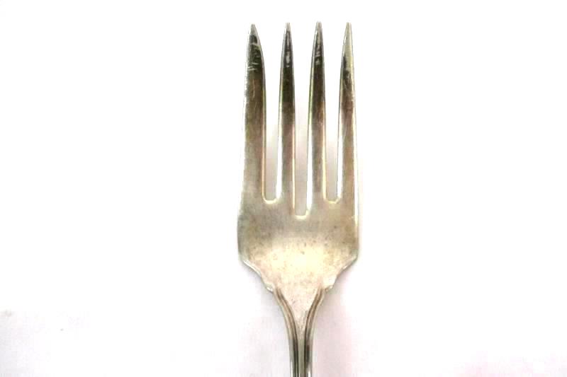 Simeon L & George H Rogers XII Salad Fork 1914 Lexington Pattern Silver Plated